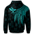 Polynesian Hawaii Kanaka Maoli Custom Hoodie Polynesian Wings (Turquoise) - Polynesian Pride