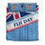 Fiji Day Bedding Set - Tapa Pattern With Flag - LT12 - Polynesian Pride