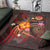 Polynesian Tahiti Personalised Area Rug - Legend of Tahiti (Red) - Polynesian Pride