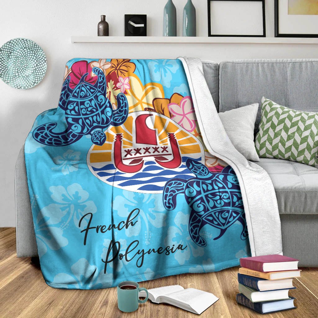 French Polynesia Premium Blanket - Tropical Style - Polynesian Pride