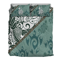New Caledonia Bedding Set - Leaves And Turtles - Polynesian Pride