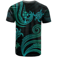 Kosrae T Shirt Polynesian Turtle With Pattern - Polynesian Pride