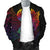 French Polynesia Men's Bomber Jacket - Butterfly Polynesian Style - Polynesian Pride