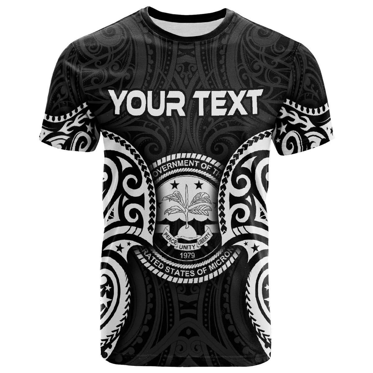 Federated States of Micronesia Custom T Shirt FSM Spirit White Unisex White - Polynesian Pride