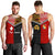 Tonga Combine Australia Aboriginal Heritage Men Tank Top - LT12 Red - Polynesian Pride