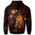 Marshall Islands Polynesian Custom Hoodie Legend of Marshall Islands (Red) - Polynesian Pride