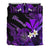 Hawaii Turtle With Plumeria Leaf Purple Bedding Set - LT12 - Polynesian Pride