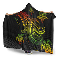 Polynesian Hooded Blankets - Reggae Turtle - Polynesian Pride