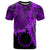 Cook Islands Polynesian Custom T Shirt Tribal Wave Tattoo Purple Unisex Purple - Polynesian Pride