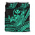 Hawaii Humpback Whale With Hibiscus Tribal Turquoise Bedding Set - LT12 - Polynesian Pride