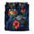 Tonga Polynesian Bedding Set - Blue Turtle Hibiscus - Polynesian Pride