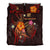 New Caledonia Polynesian Bedding Set - Legend of New Caledonia (Red) - Polynesian Pride