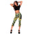 Polynesian Tattoo Capris Leggings Women Black - Polynesian Pride