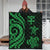 Fiji Polynesian Premium Quilt - Green Tentacle Turtle - Polynesian Pride