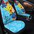 Hawaii Kanaka Maoli Custom Personalised Car Seat Covers - Tropical Style Universal Fit Blue - Polynesian Pride