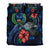 Pohnpei Micronesia Bedding Set - Blue Turtle Hibiscus - Polynesian Pride