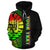 Tahiti (French Polynesia) Custom Polynesian Hoodie Reggae Line - Polynesian Pride