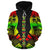 Nauru Polynesian Custom Zip up Hoodie Reggae Tattoo - Polynesian Pride