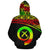 Vanuatu Polynesian Custom Zip up Hoodie Reggae Curve - Polynesian Pride