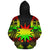 Nauru Polynesian Custom Zip up Hoodie Reggae Tattoo - Polynesian Pride