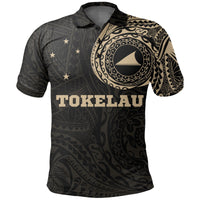 Tokelau Polo Shirt Tokelauan Flag Polynesian Tattoo A7 Unisex Black - Polynesian Pride