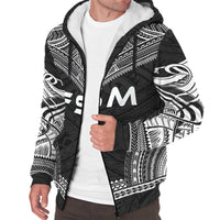 Federated States of Micronesia Sherpa Hoodie - Polynesian Chief Black Version - Polynesian Pride