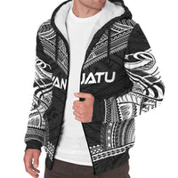Vanuatu Sherpa Hoodie - Polynesian Chief Black Version - Polynesian Pride