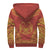 Marquesas Islands Sherpa Hoodie - Polynesian Chief Flag Version - Polynesian Pride