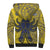 Niuean Sherpa Hoodie - Uga Crab Niue - Polynesian Pride