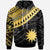 Nauru Custom Hoodie Nauru Ginger Lei Pattern Gold Unisex Gold - Polynesian Pride