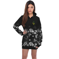 Alo Wallis and Futuna Hoodie Dress - Alo Flag Hibiscus Special - Polynesian Pride