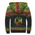 Tonga Polynesian Personalised Custom Sherpa Hoodie - Reggae Fog - Polynesian Pride