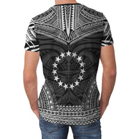 Cook Islands T Shirt Polynesian Polynesian Chief Black Version - Polynesian Pride