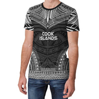 Cook Islands T Shirt Polynesian Polynesian Chief Black Version - Polynesian Pride