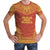 Papua New Guinea Unisex T Shirt Papua New Guinea Polynesian Chief Yellow Red Version Unisex Orange - Polynesian Pride