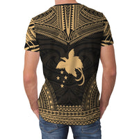 Papua New Guinea Unisex T Shirt Papua New Guinea Polynesian Chief Gold Version - Polynesian Pride