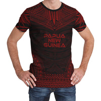Papua New Guinea Unisex T Shirt Papua New Guinea Polynesian Chief Red Version Unisex Red - Polynesian Pride