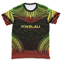 Tokelau T Shirt Tokelauan Polynesian Chief Reggae Version - Polynesian Pride