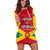 Grenada Hoodie Dress Keep Calm and Love Grenada LT13 - Polynesian Pride