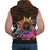 Polynesian Sleeveless Hoodie Hawaii Kanaka Maoli & Hibiscus Flowers With Polynesian Patterns - Polynesian Pride