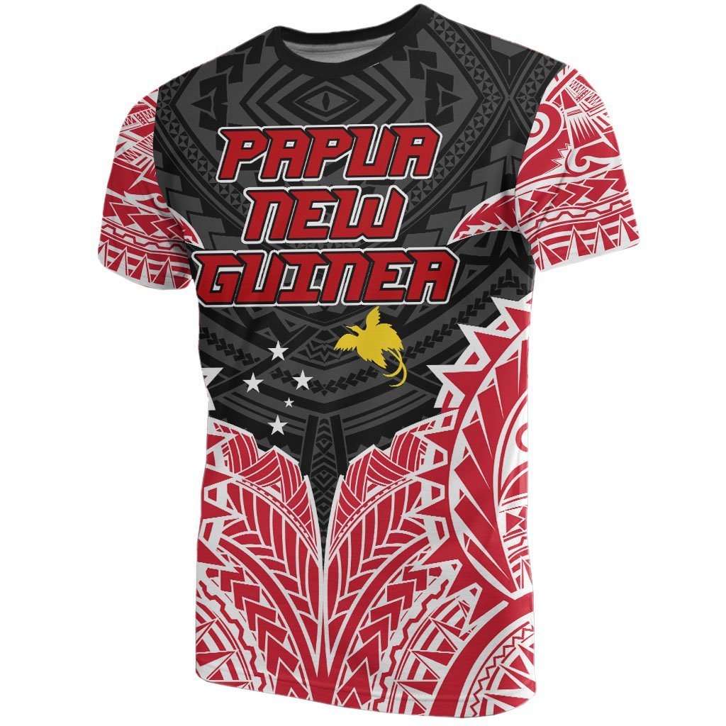 Papua New Guinea Premium T Shirt Papua New Guinea Flag Polynesian Tattoo Unisex Black - Polynesian Pride