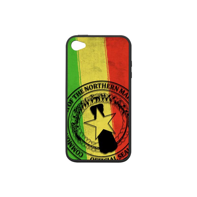 Northern Mariana Islands Reggae Phone Case One Size iPhone 4/4s Reggae - Polynesian Pride