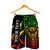 Hawaii Custom Personalised Men's Shorts - Hawaii Seal Rocket Style (Reggae) - Polynesian Pride