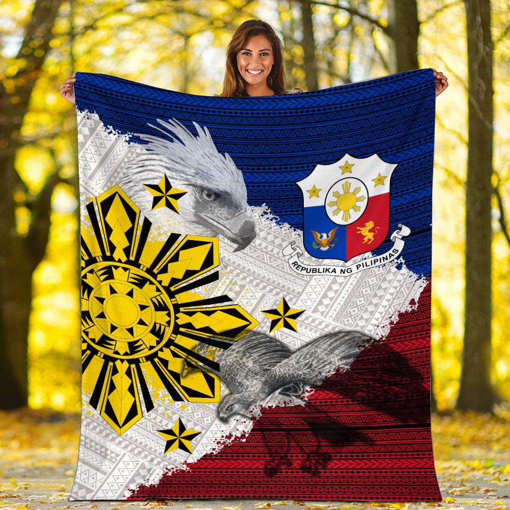 Philippines Filipino Tribal Eagle Premium Blanket - LT2 - Polynesian Pride