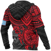 Federated States of Micronesia Hoodie Red Turtle - Polynesian Pride