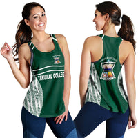 Takuilau College Tongan Patterns Women Tank Top - LT12 - Polynesian Pride