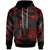 Hawaii Polynesian Custom Hoodie Polynesian Tattoo Red Version Unisex Red - Polynesian Pride