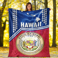 Seal of Hawaii Premium Blanket Kakau Polynesian - Thunder Style LT4 - Polynesian Pride