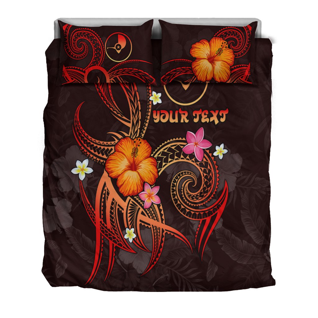 YAP Polynesian Personalised Bedding Set - Legend of YAP (Red) - Polynesian Pride