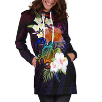 Papua New Guinea Hoodie Dress - Nature Style - Polynesian Pride